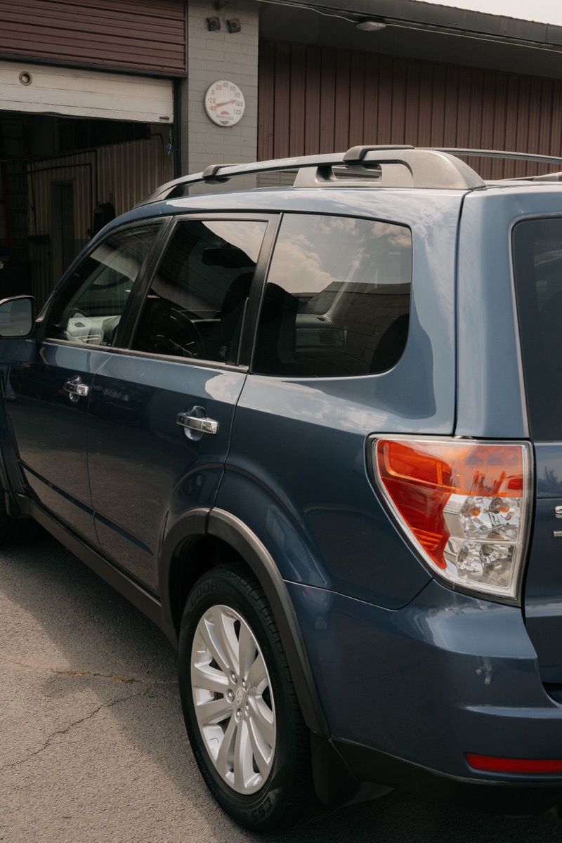 Showroom-ready vehicle after New Delta detailing service